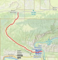 DIY shuttle route