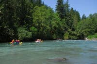 Rafting on the Sauk