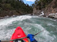 Middle of the Portuguese Creek Rapid