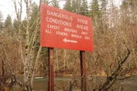 Warning Sign at Kanaskat-Palmer