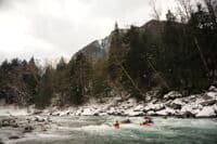Looking Upstream Towards Lunch Hole