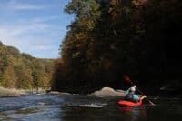 Looking Downstream Through Eddy Turn