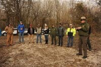 Discussion at Waymeyer Access