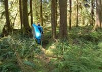 Walking to the put-in