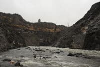 Looking Back Upstream Where Copco 1 Dam Stood