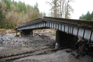 Blasting underway for new Whitechuck River Bridge
