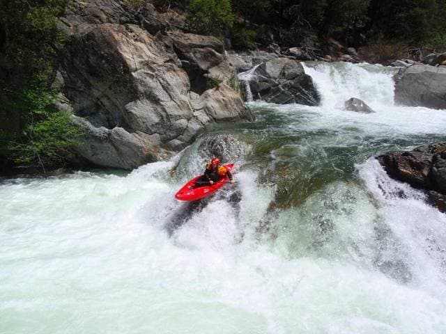 Bear River, California, Flows November 14,15; 18 to 22, and 25 to 29, 2009