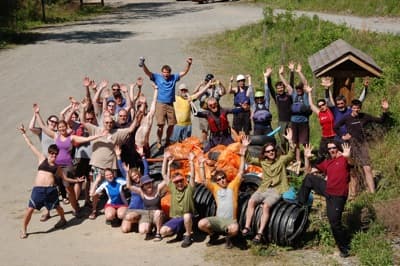 2010 French Broad River (NC) Cleanup Wrap