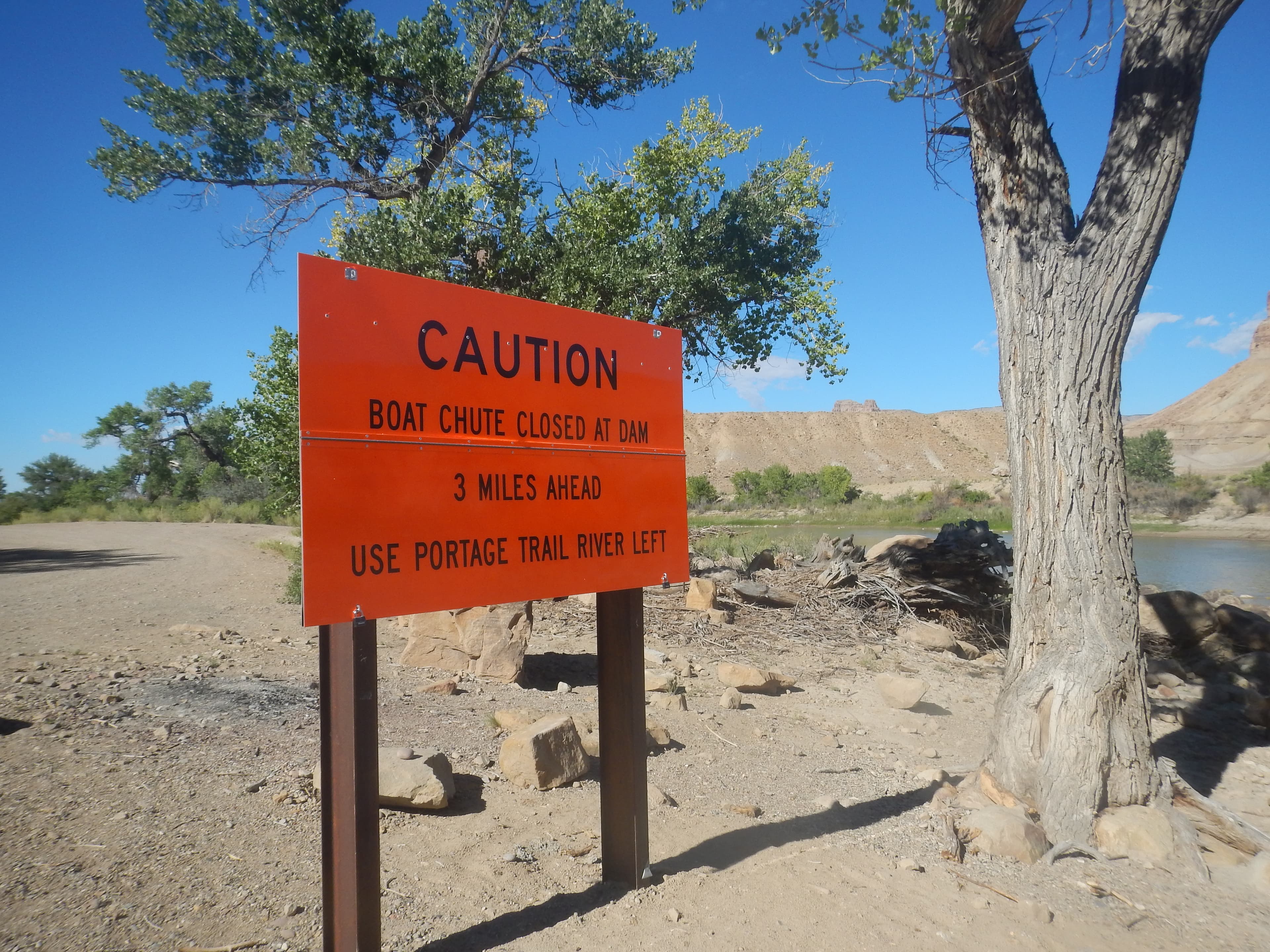 Safe Boating Passage Through Tusher Dam (UT) Is Threatened By New Conflict