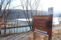 Portage Trail Secured At Millville Dam on Shenandoah
