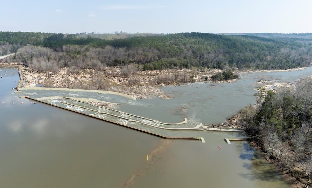 Prep-Work is Underway on Great Falls Catawba Restoration (NC/SC)
