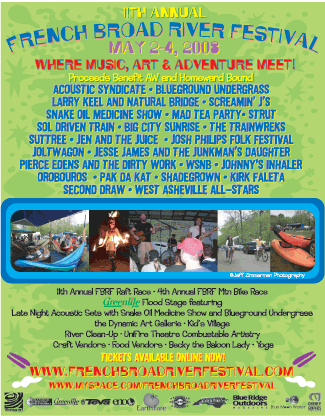 French Broad River Festival DVD Party March 20