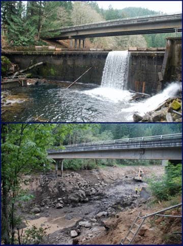 Hemlock Dam Removal Underway (WA)