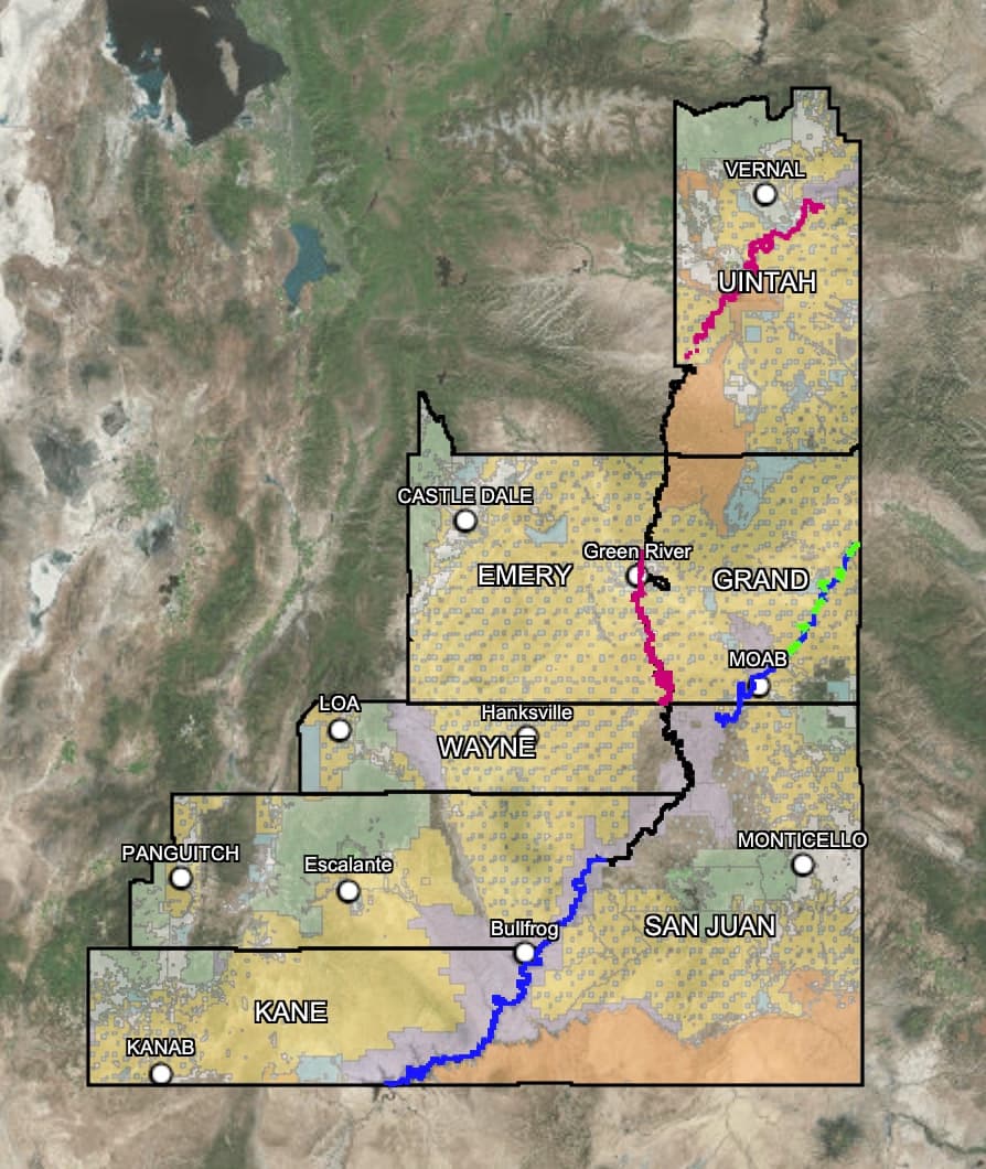 Utah to develop Management and Mineral Leasing plans for Green & Colorado Rivers