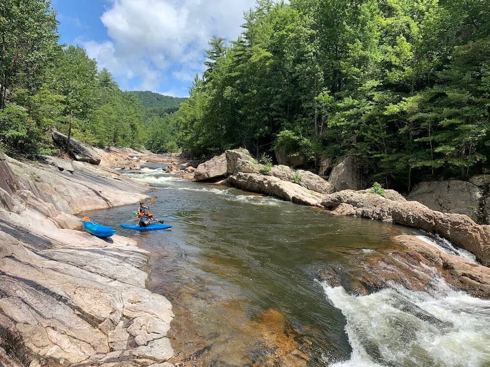 New USGS Gage Installed on Wild and Scenic Wilson Creek! (NC)